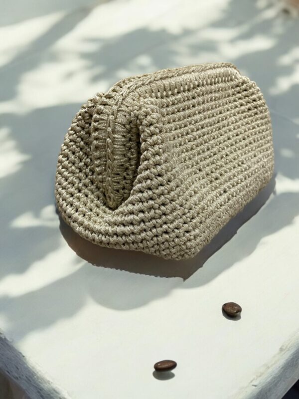 Woven Knit Clutch